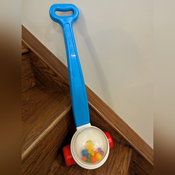 Fisher Price Blue Push Popper Toy - Picture 8 of 8
